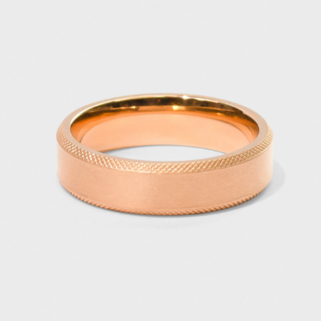 Textured Bevel Band