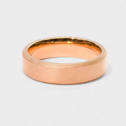 Textured Bevel Band