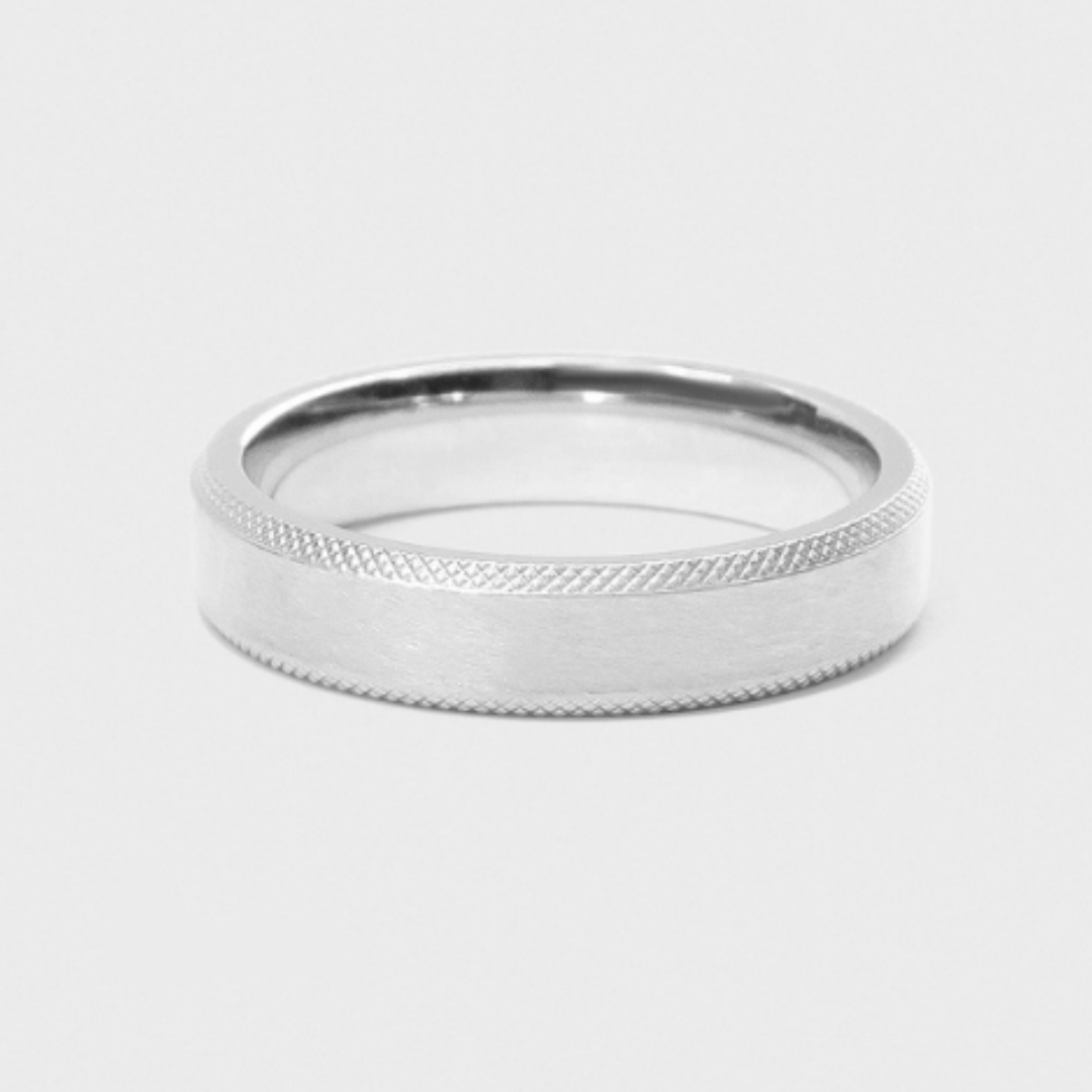 Textured Bevel Band