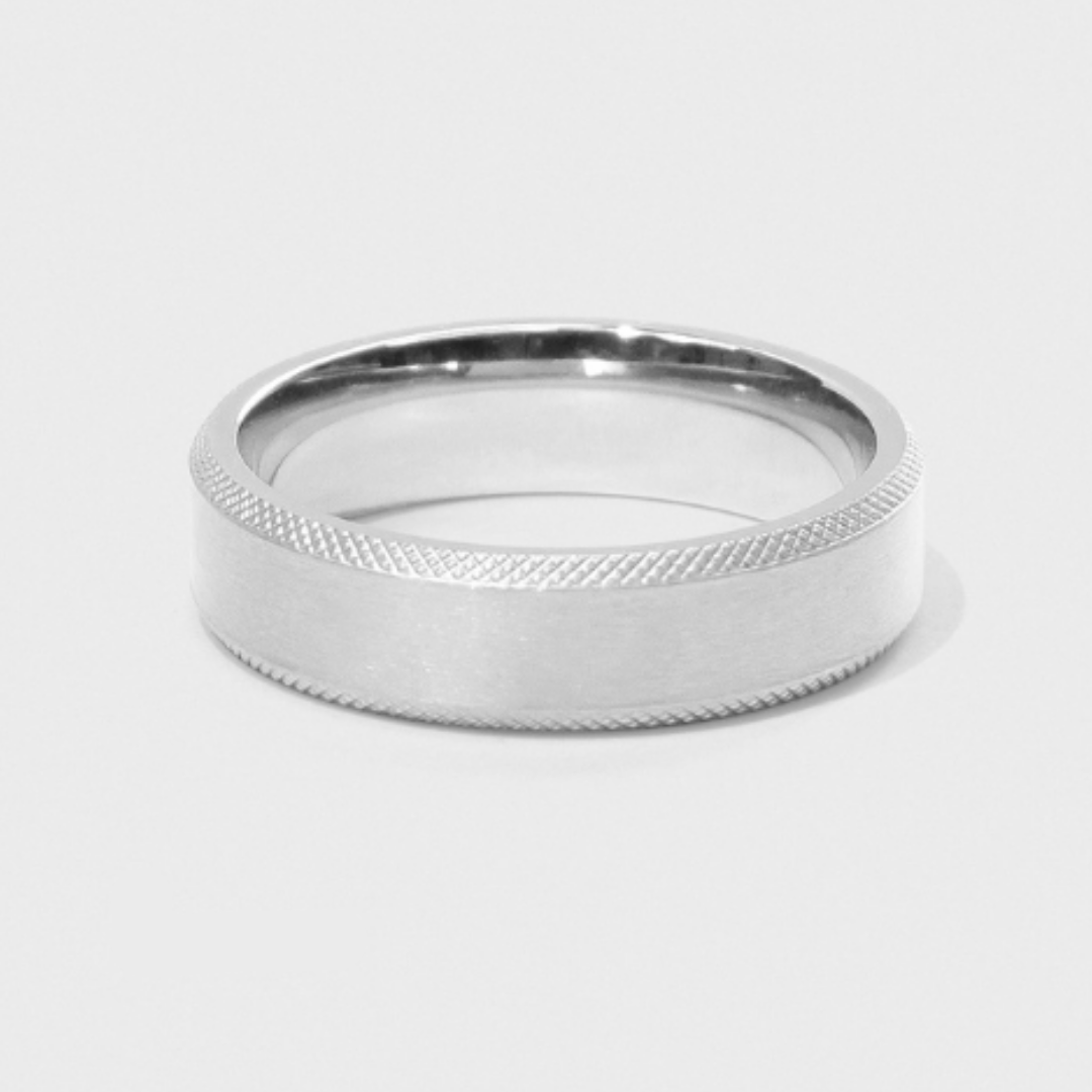 Textured Bevel Band