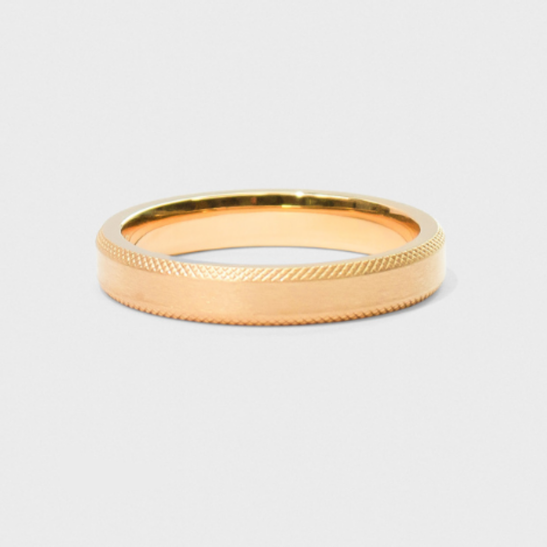 Textured Bevel Band