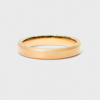 Textured Bevel Band