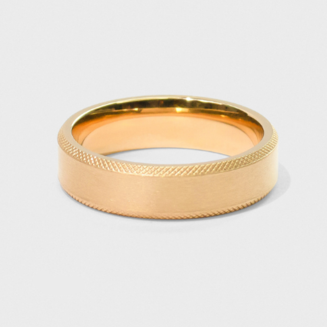Textured Bevel Band