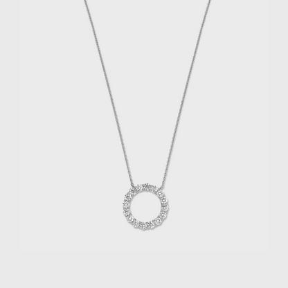 Diamond Circle Pendant