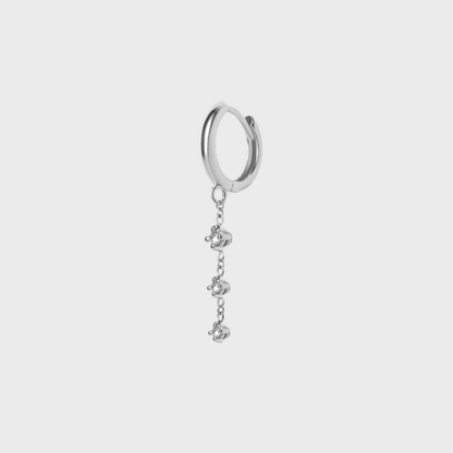Wanderlust Charm Hoops