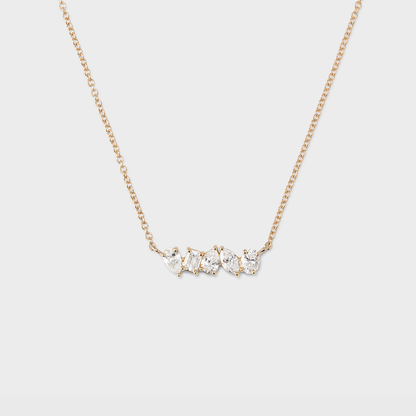 Mixed Fancy Shaped Diamond Necklace