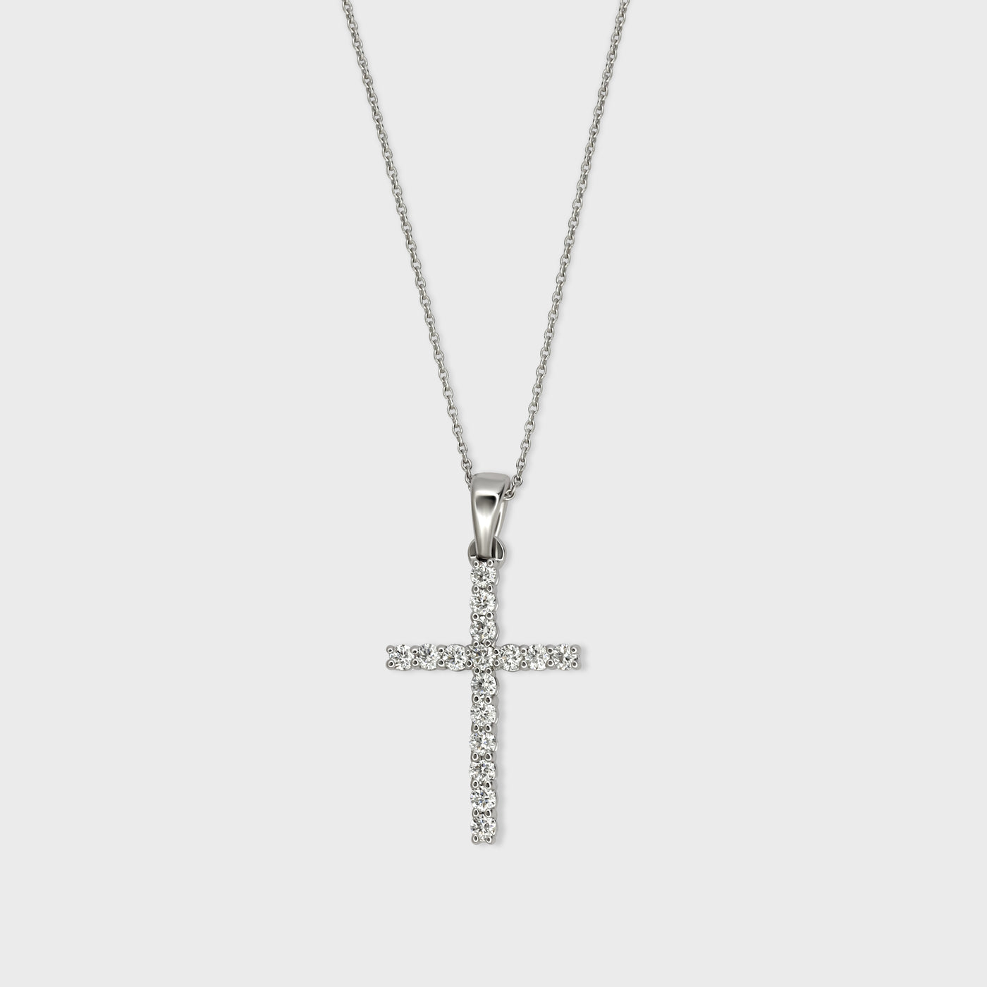 Diamond Cross Pendant