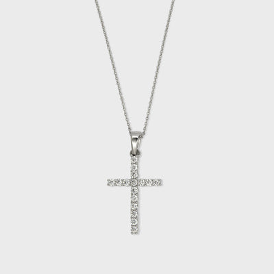 Diamond Cross Pendant