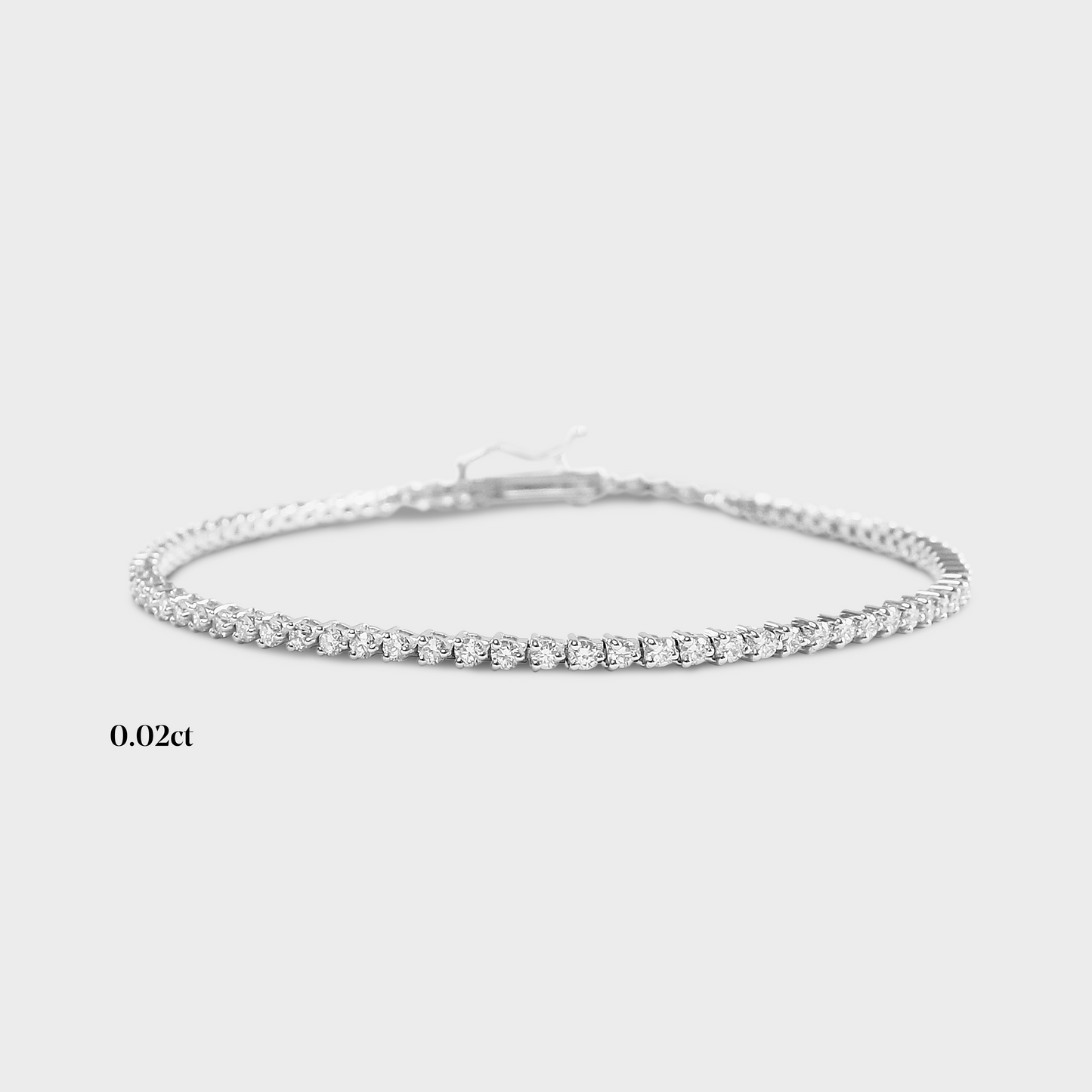 Defined Diamond Tennis Bracelet