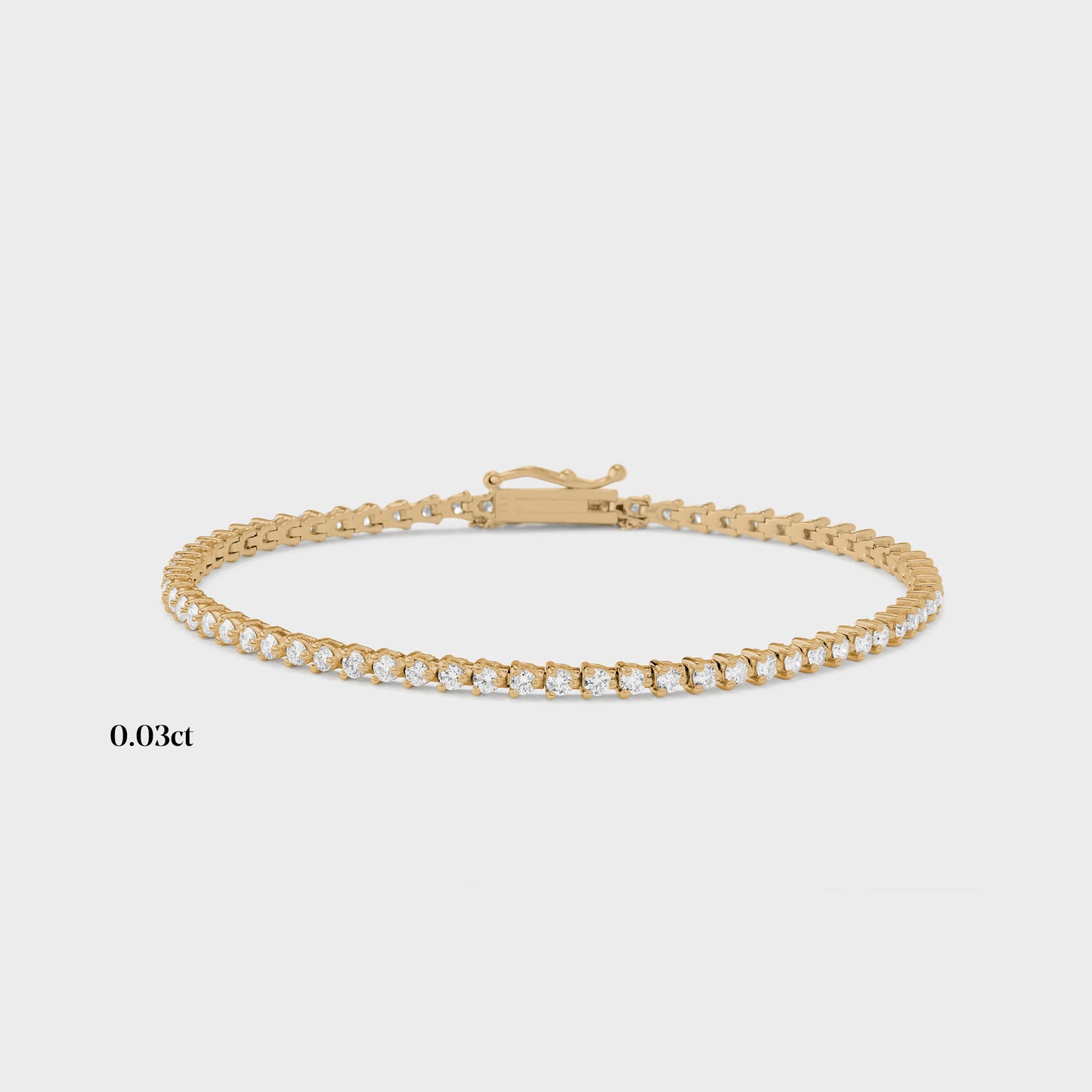 Defined Diamond Tennis Bracelet