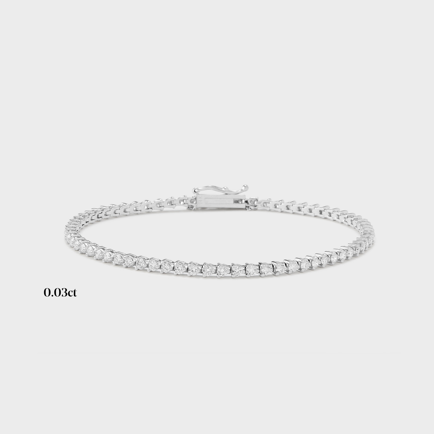 Defined Diamond Tennis Bracelet