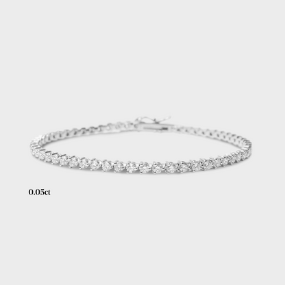 Defined Diamond Tennis Bracelet