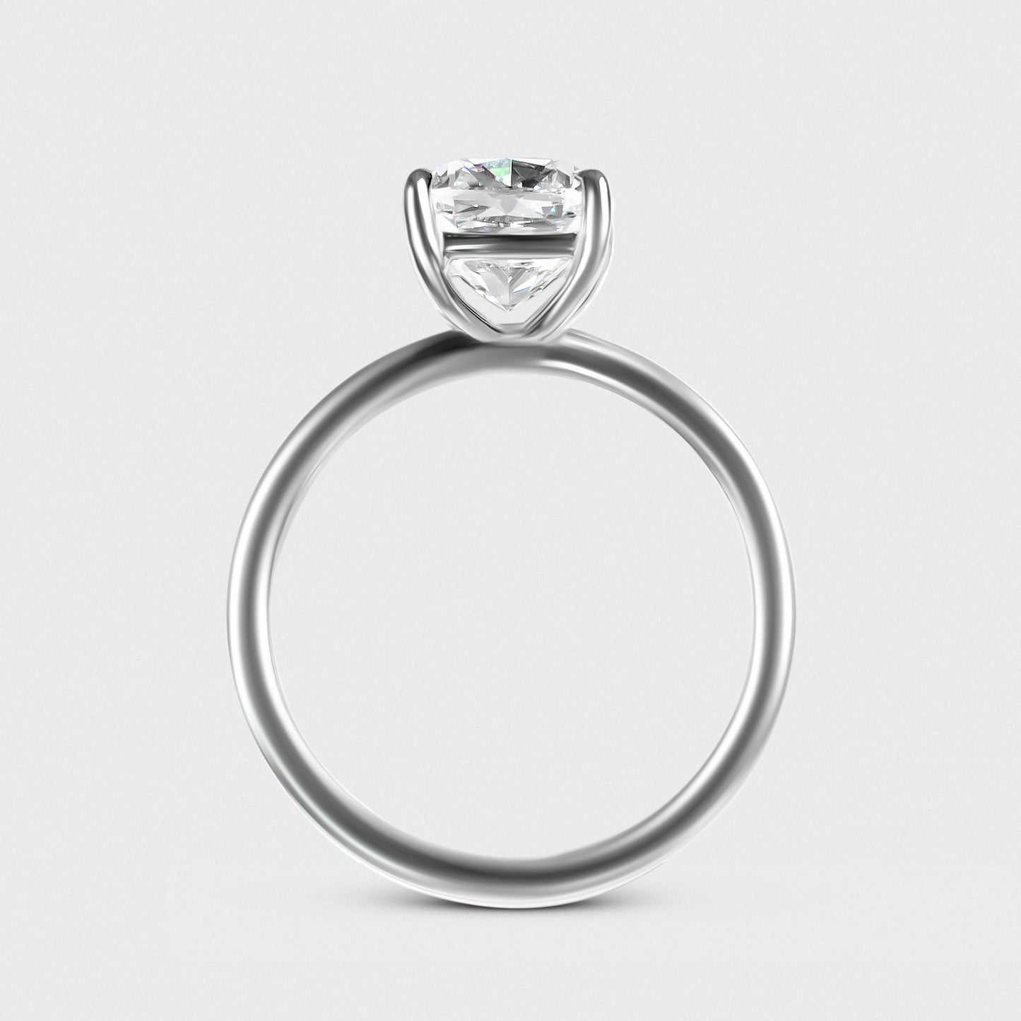 2.62ct Cushion Engagement Ring