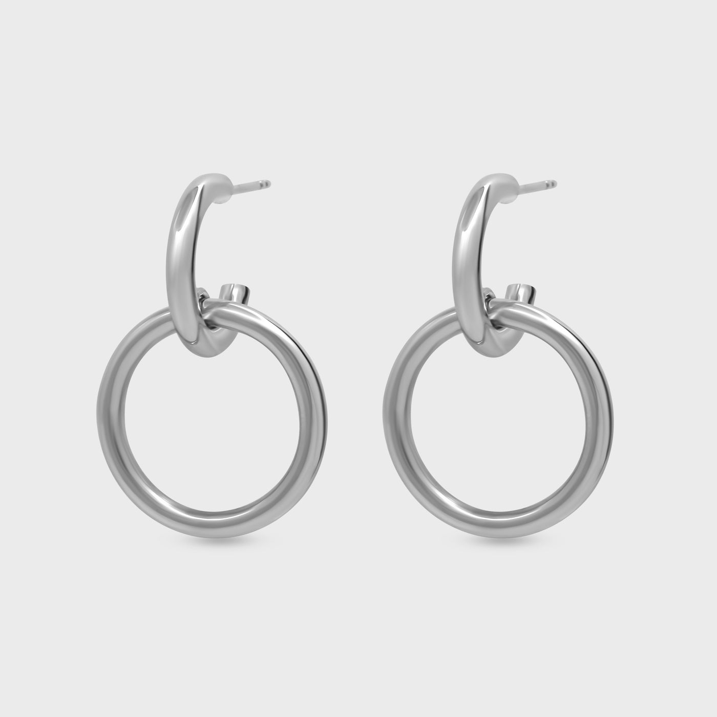 Circle Drop Earrings