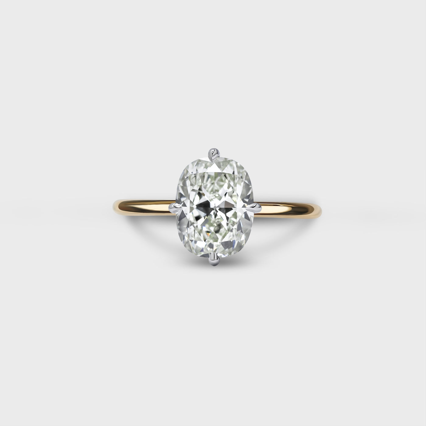 2.38ct Cushion Engagement Ring