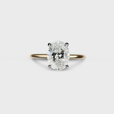 2.20ct Oval Engagement Ring