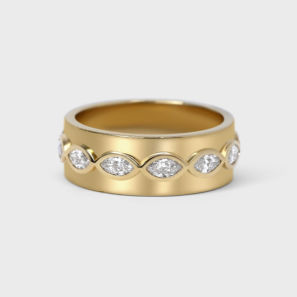Isle Marquise Diamond Band