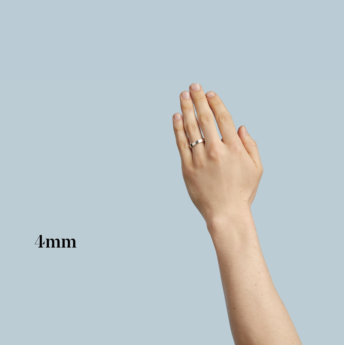 Comfort Fit Flat Band