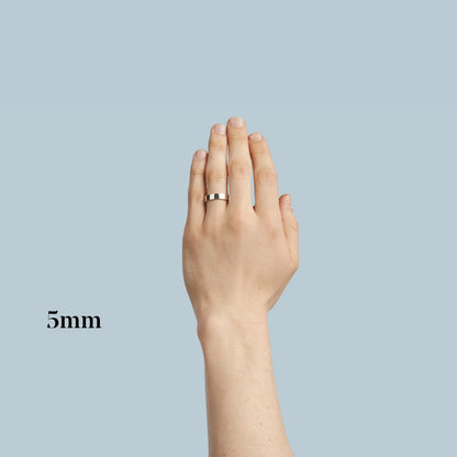 Comfort Fit Flat Band