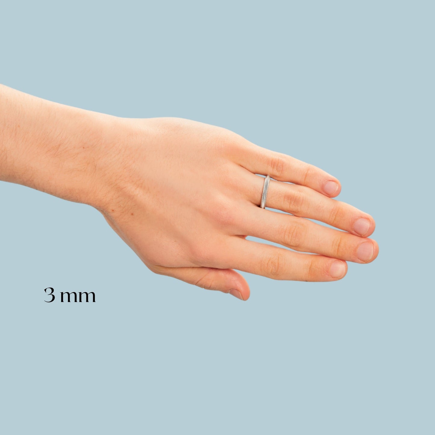 Comfort Fit Milgrain Band