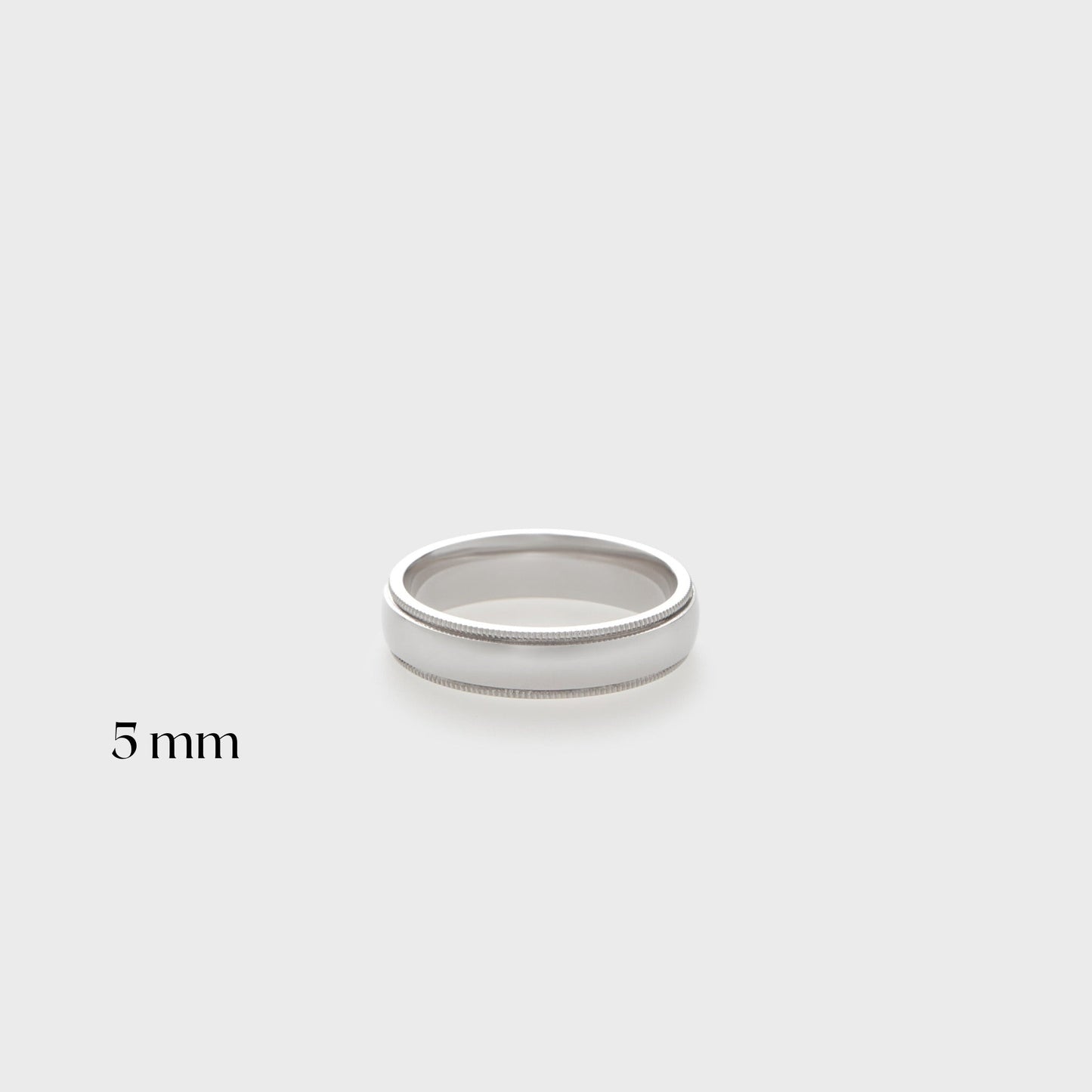 Comfort Fit Milgrain Band