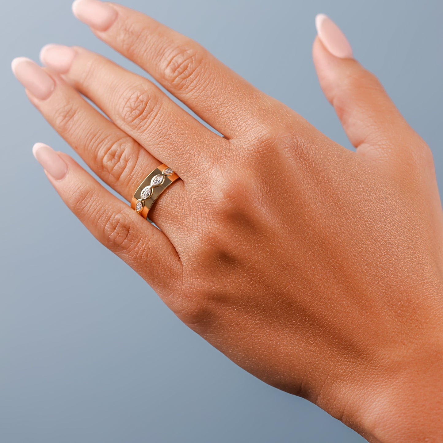 Isle Marquise Diamond Band