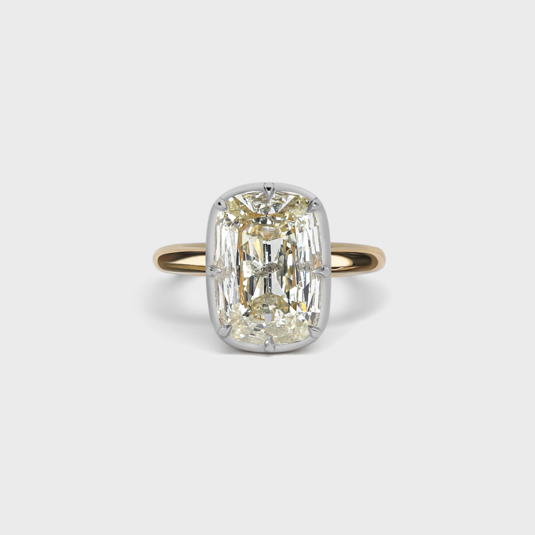 4.03ct Cushion Engagement Ring