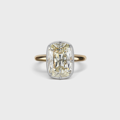 4.03ct Cushion Engagement Ring