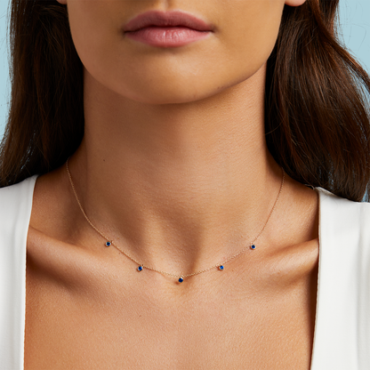 Gemstone Party Choker