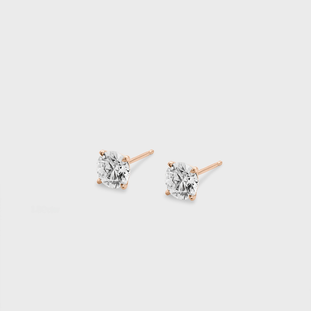 Classic Diamond Studs