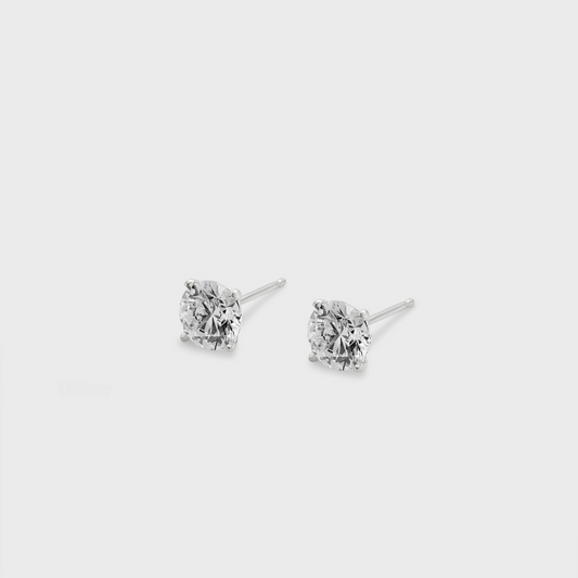 Classic Diamond Studs