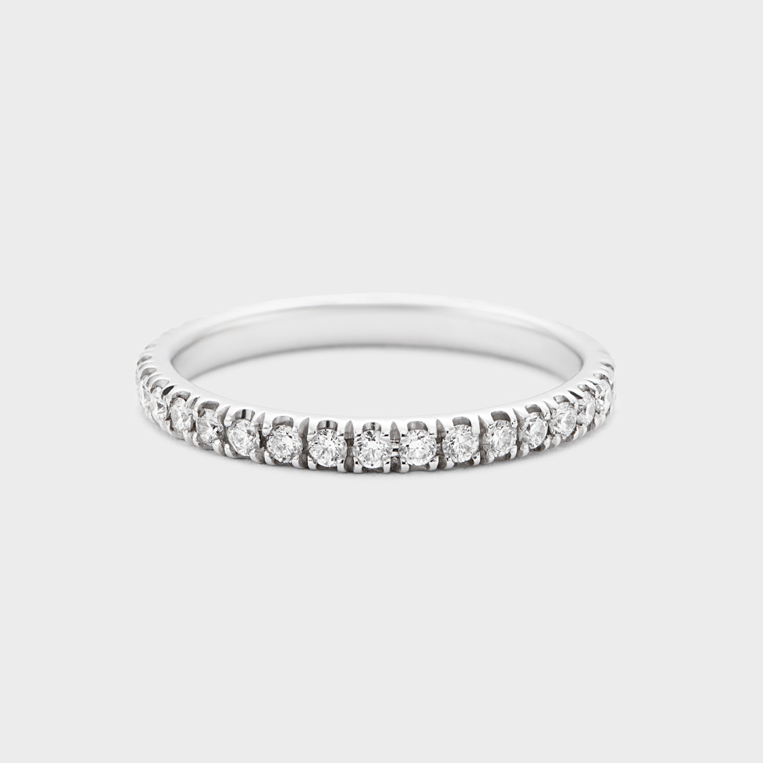 Classic Pave Diamond Band
