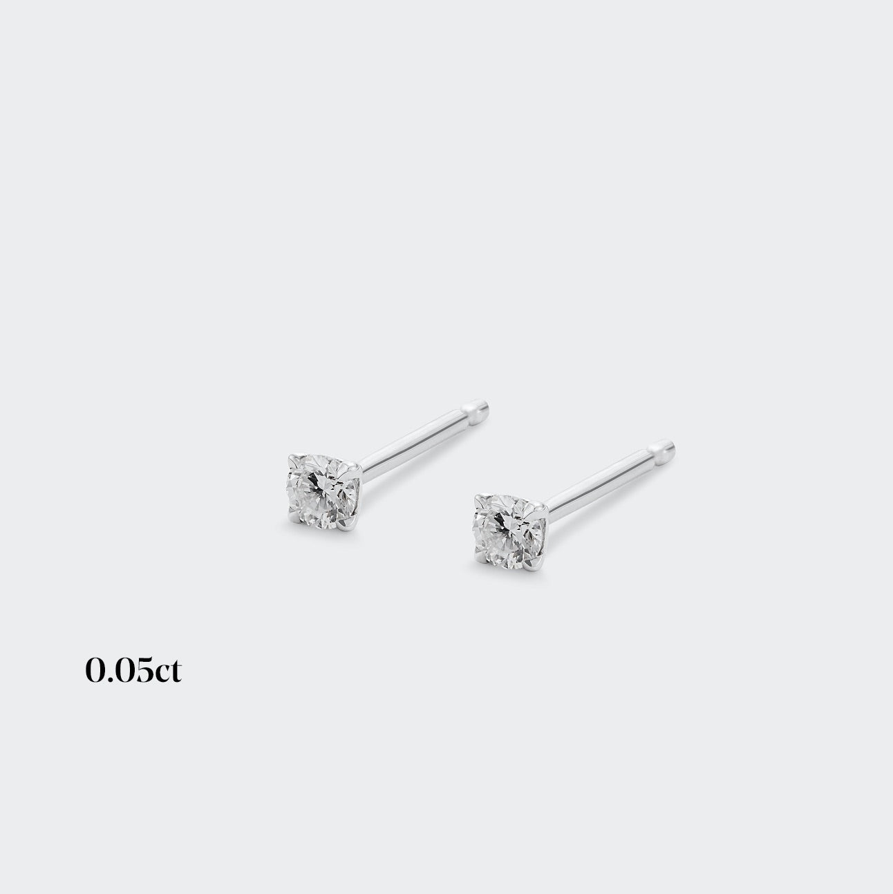 Mini Diamond Studs - The Clear Cut Collection