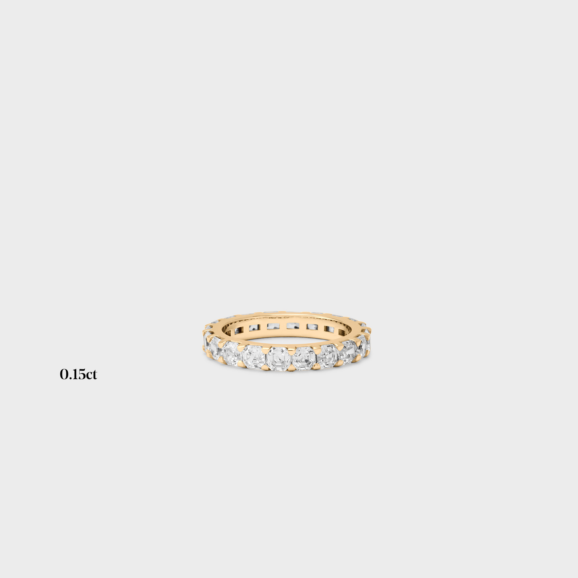 Full band | 14k yellow | 0.15 ct , Full band | 18k yellow | 0.15 ct