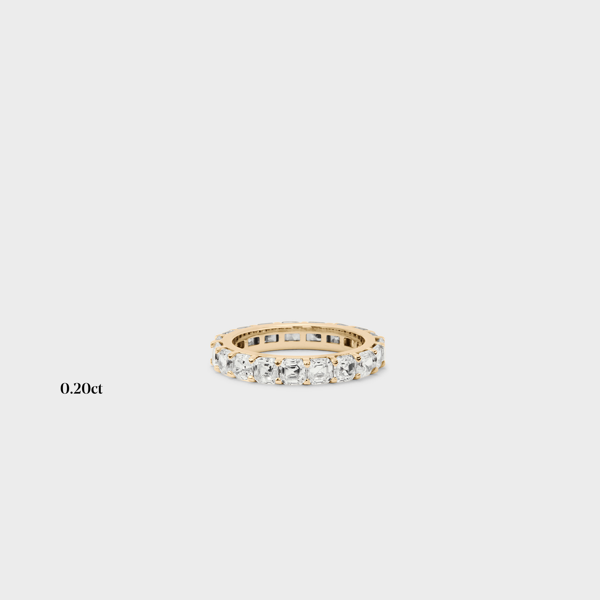 Full band | 14k yellow | 0.20 ct , Full band | 18k yellow | 0.20 ct