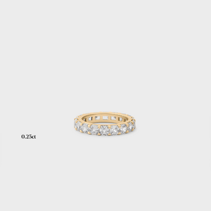 Full band | 14k yellow | 0.25 ct , Full band | 18k yellow | 0.25 ct