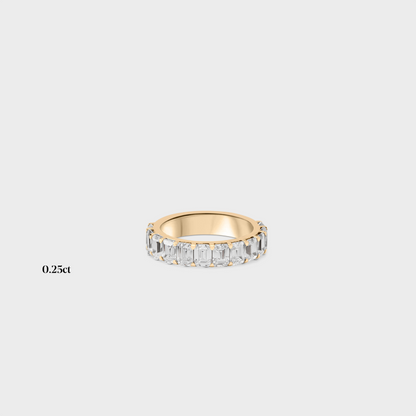 Half band | 14k yellow | 0.25 ct , Half band | 18k yellow | 0.25 ct