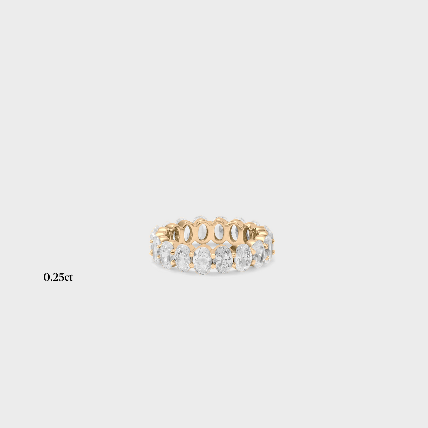 Full band | 14k yellow | 0.25 ct , Full band | 18k yellow | 0.25 ct