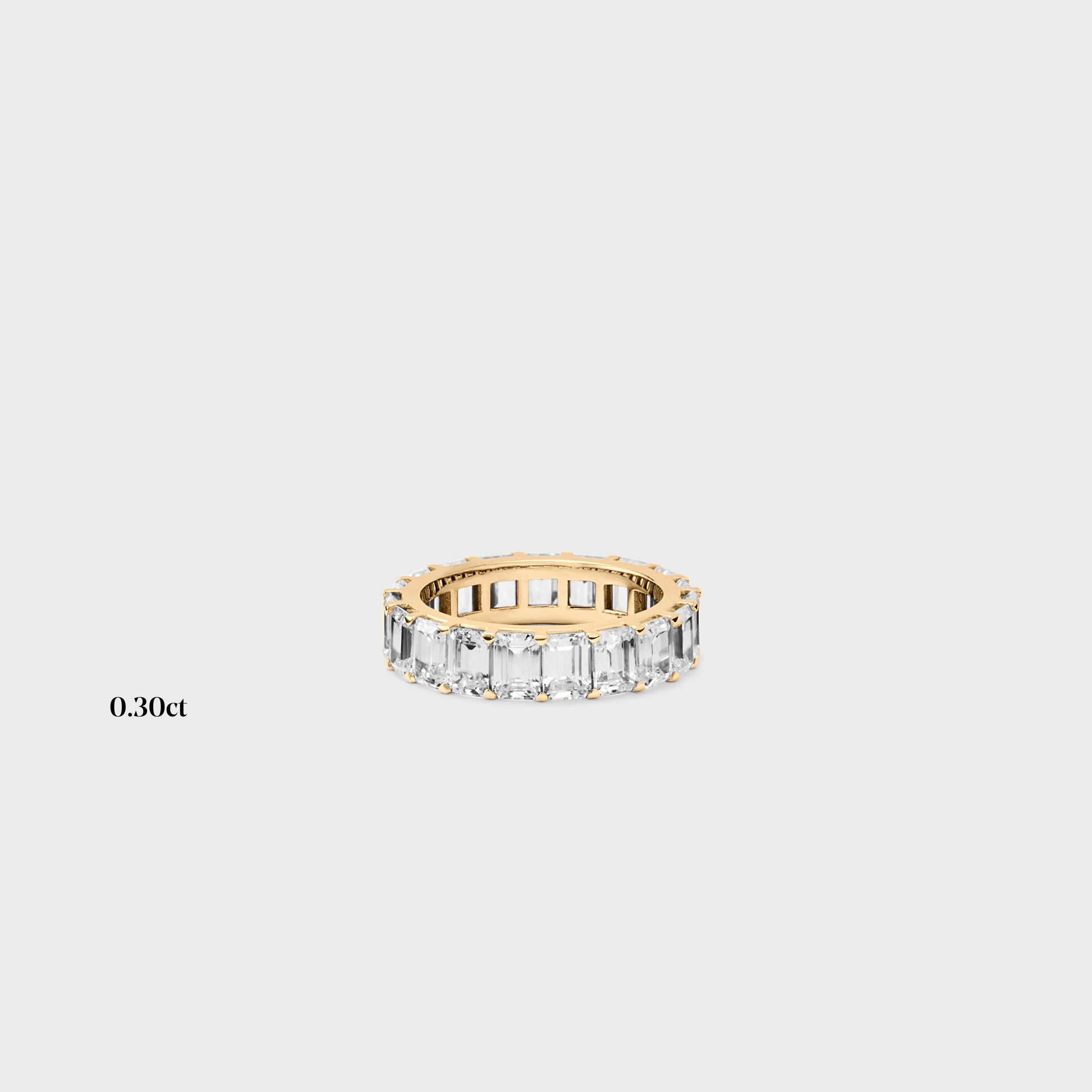 Full band | 14k yellow | 0.30 ct , Full band | 18k yellow | 0.30 ct