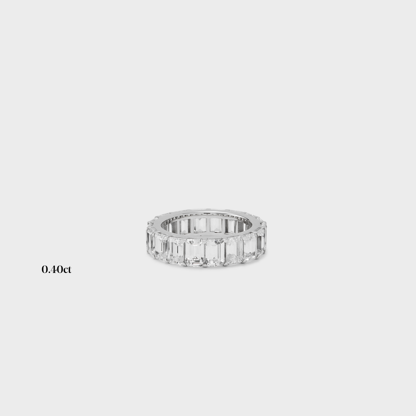 Full band | 14k white | 0.40 ct , Full band | 18k white | 0.40 ct , Full band | platinum | 0.40 ct