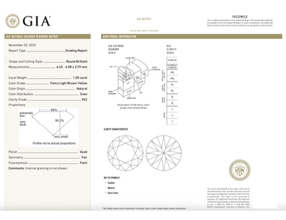 1.00ct Round Brilliant Engagement Ring