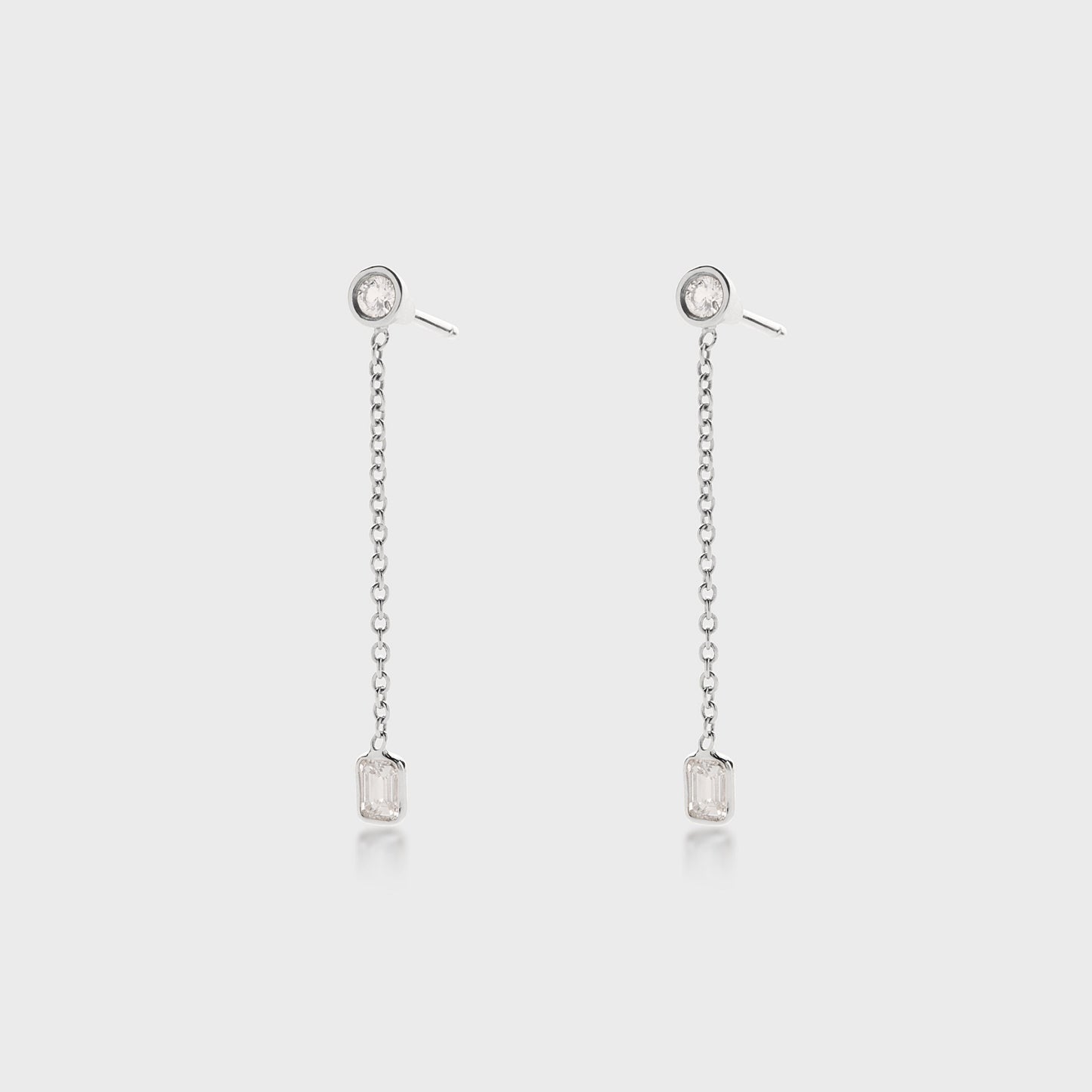 Downtown Diamond Drop Earrings