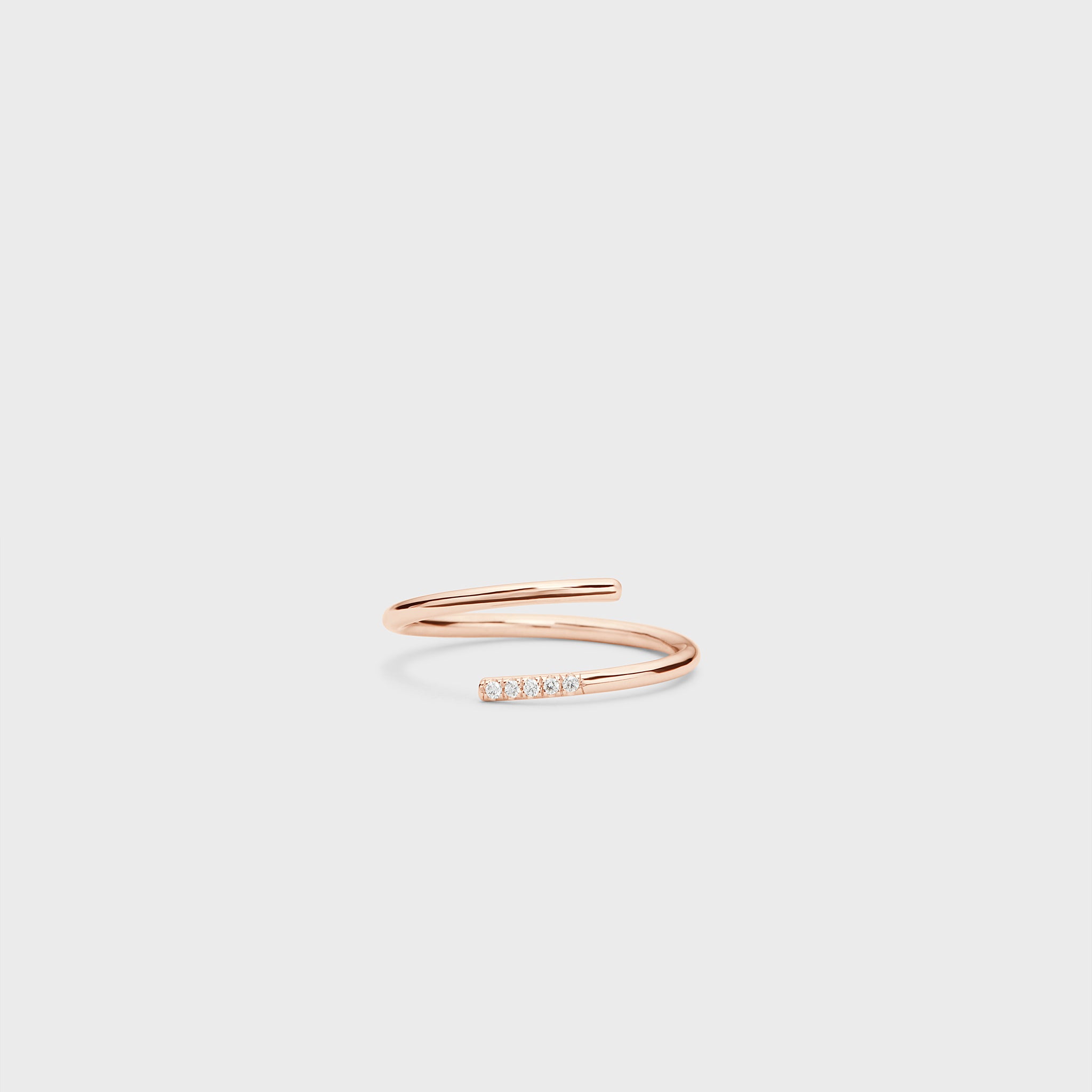 Apt voor mij krom Wrap Me Up Ring - The Clear Cut Collection