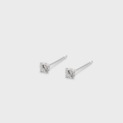 Classic Diamond Studs - The Clear Cut Collection