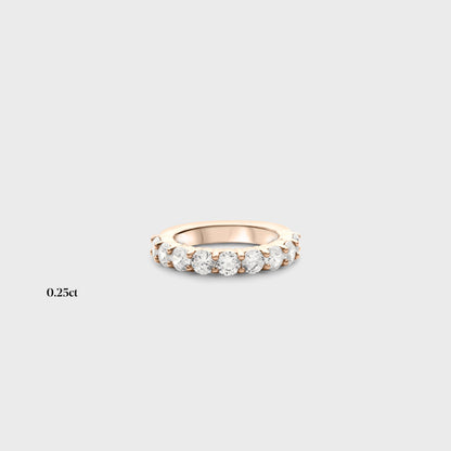 Half band | 14k yellow | 0.25ct , Half band | 18k yellow | 0.25ct