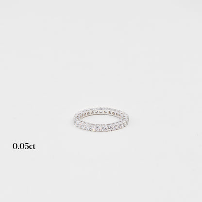 Full band | 14k white | 0.05ct , Full band | 18k white | 0.05ct , Full band | platinum | 0.05ct