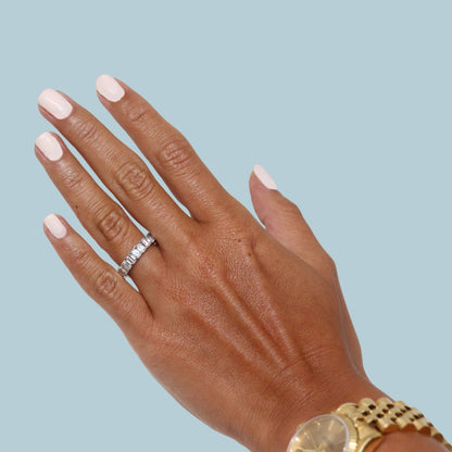 Low Luxe Emerald Cut Band