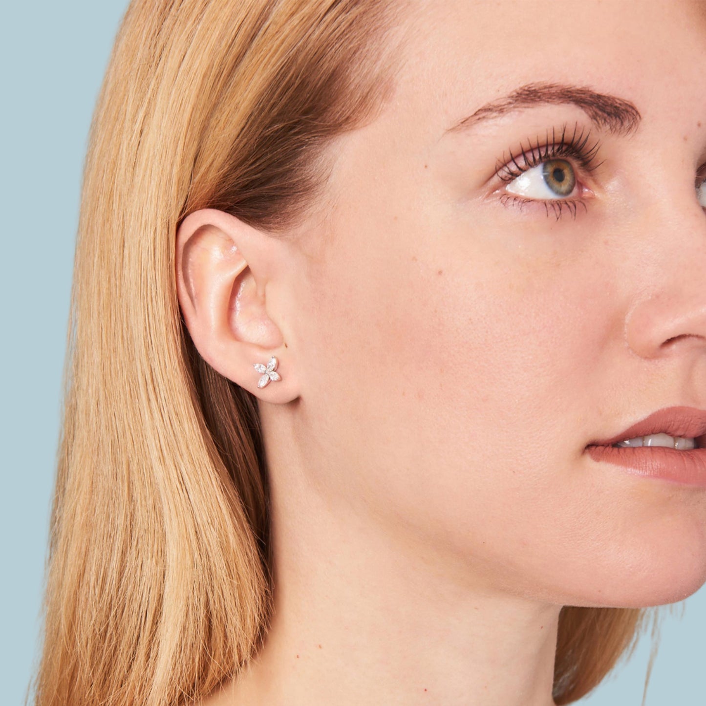 Marquise Diamond Studs