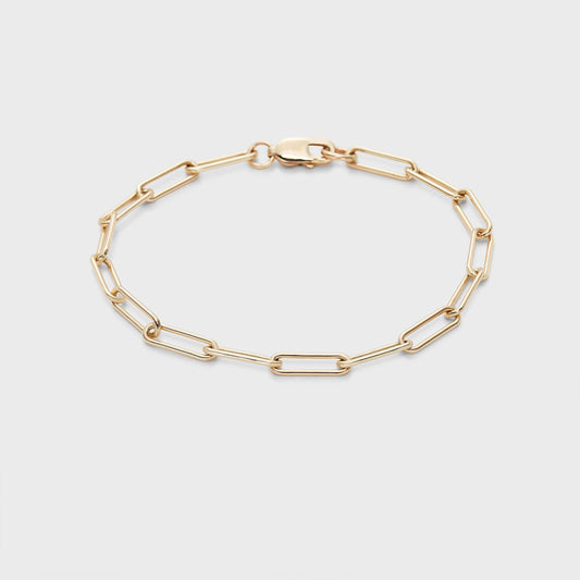 Paperclip Chain Bracelet