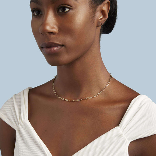 Paperclip Chain Necklace